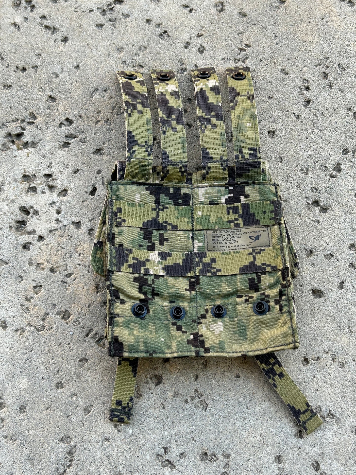 *USED* Eagle Industries Double M4 Mag Pouch AOR2
