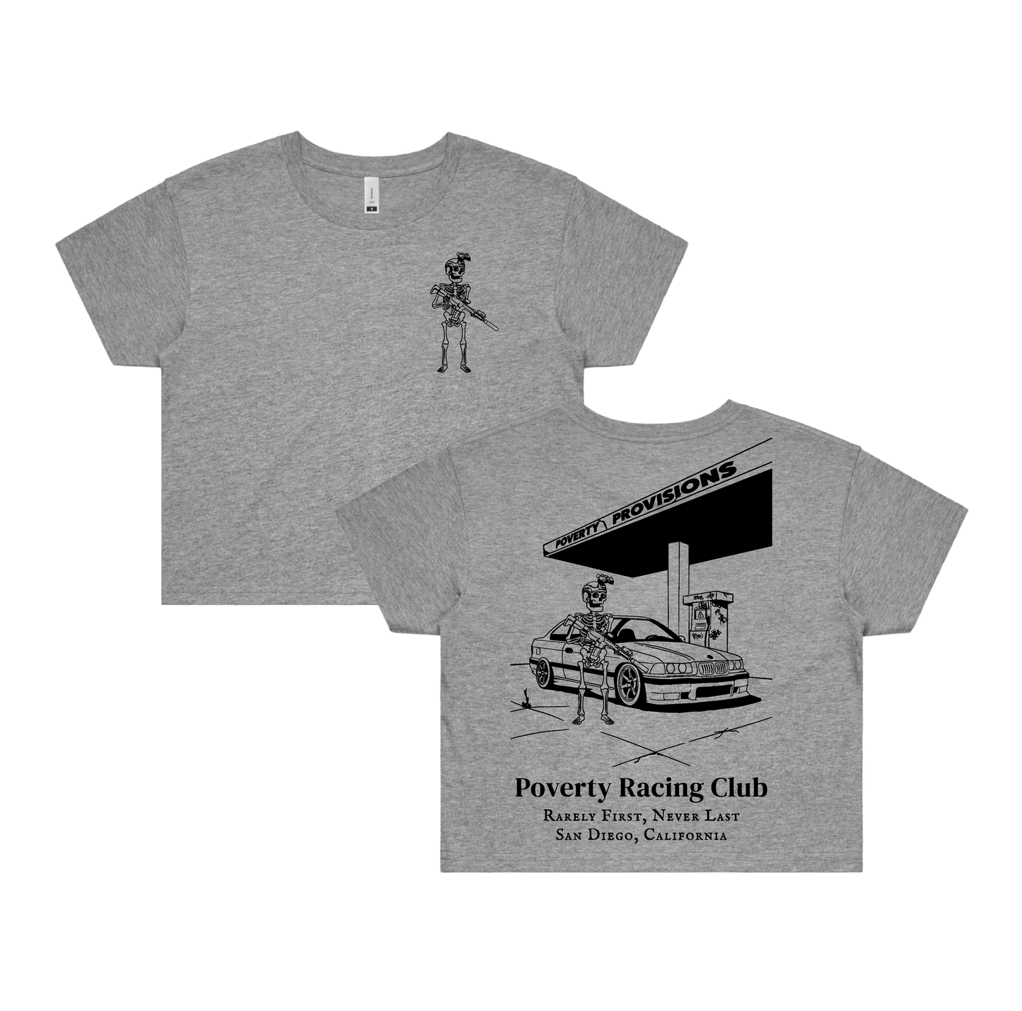 Poverty Racing Club Croptop
