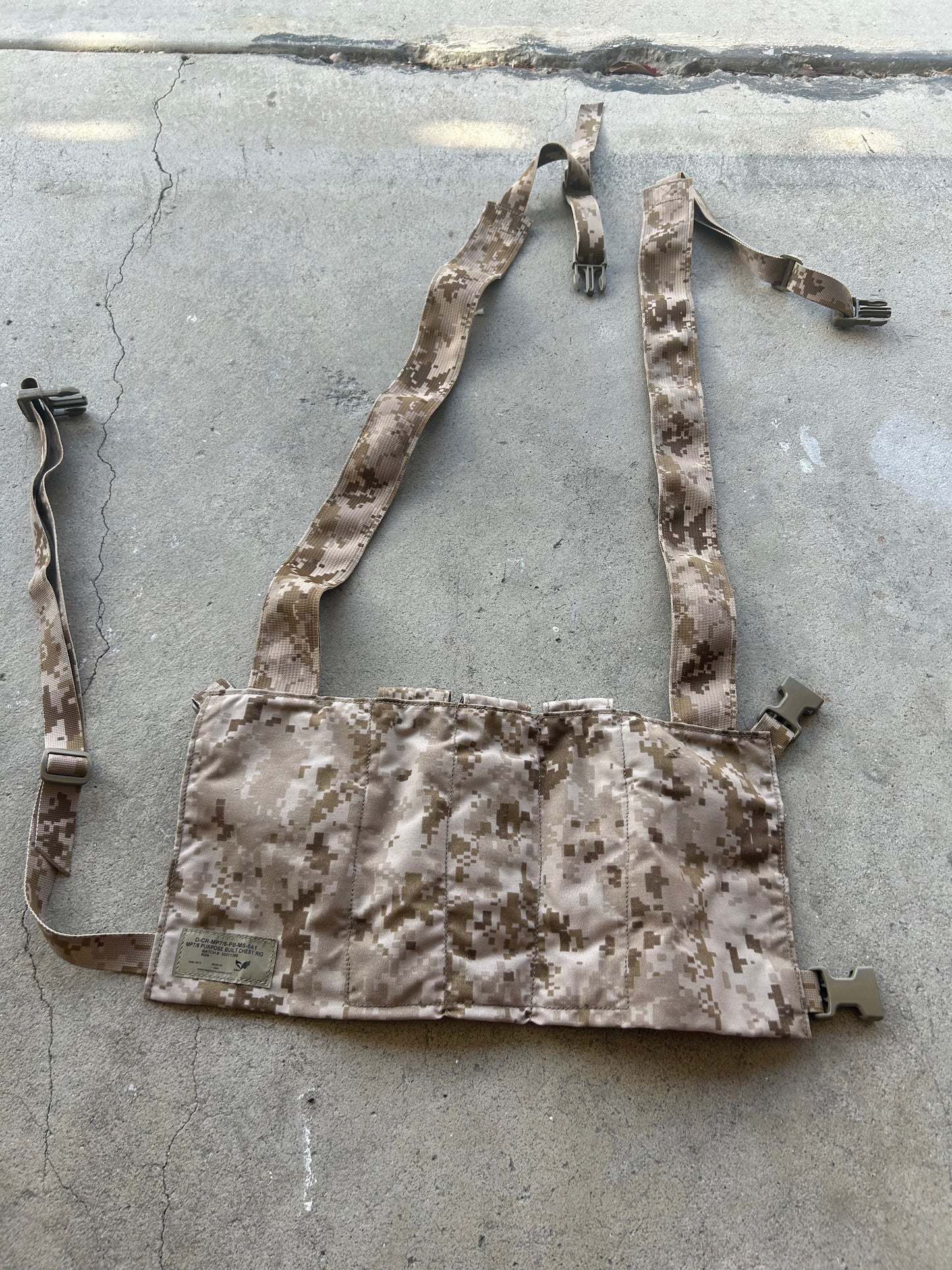 *USED* Eagle Industries Purpose Built Chest Rig AOR1