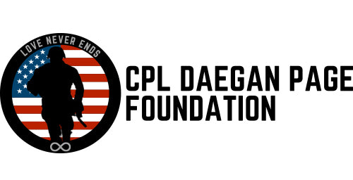 Cpl. Daegan Page Foundation T's and Sweaters