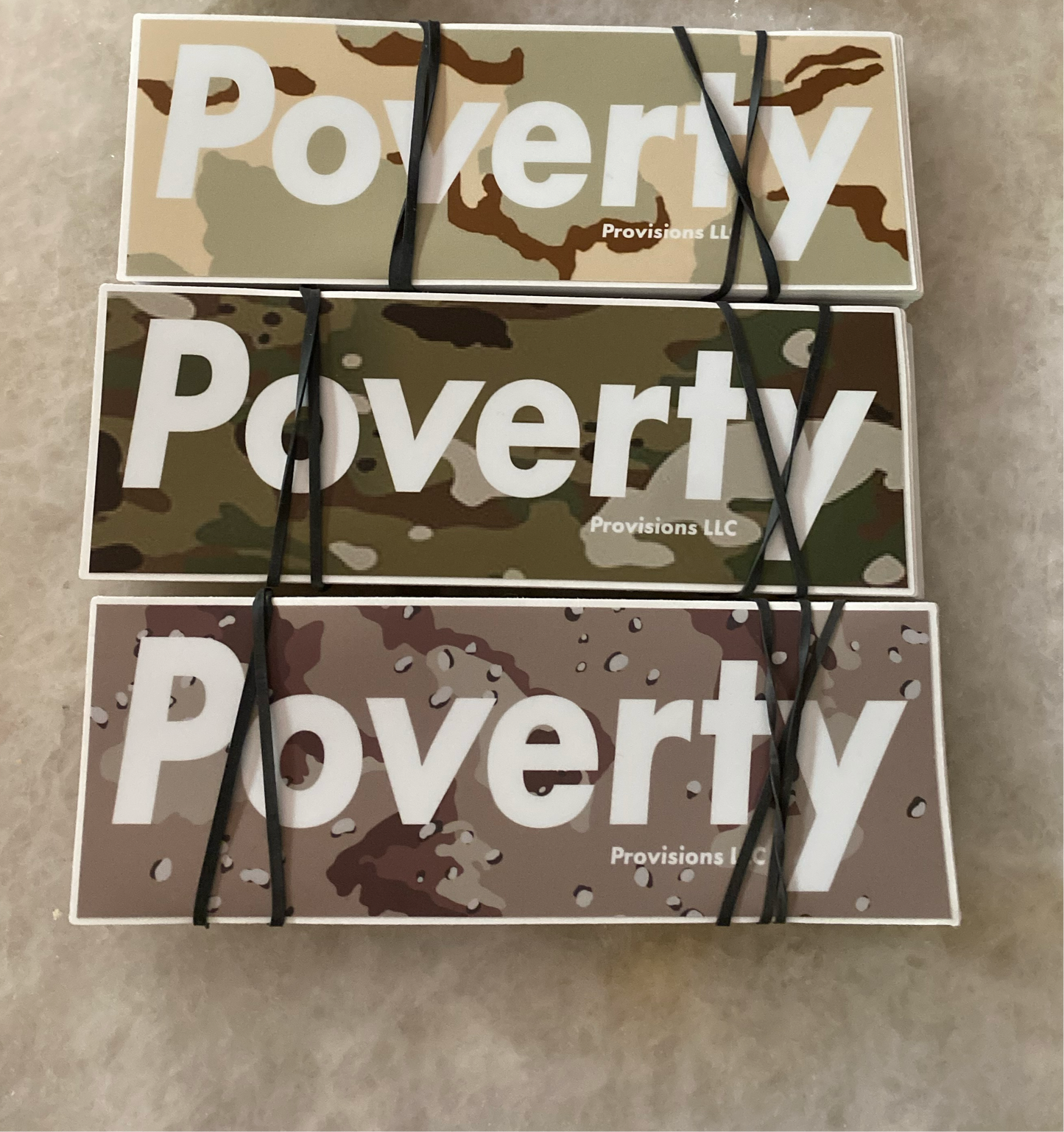 Poverty Sticker