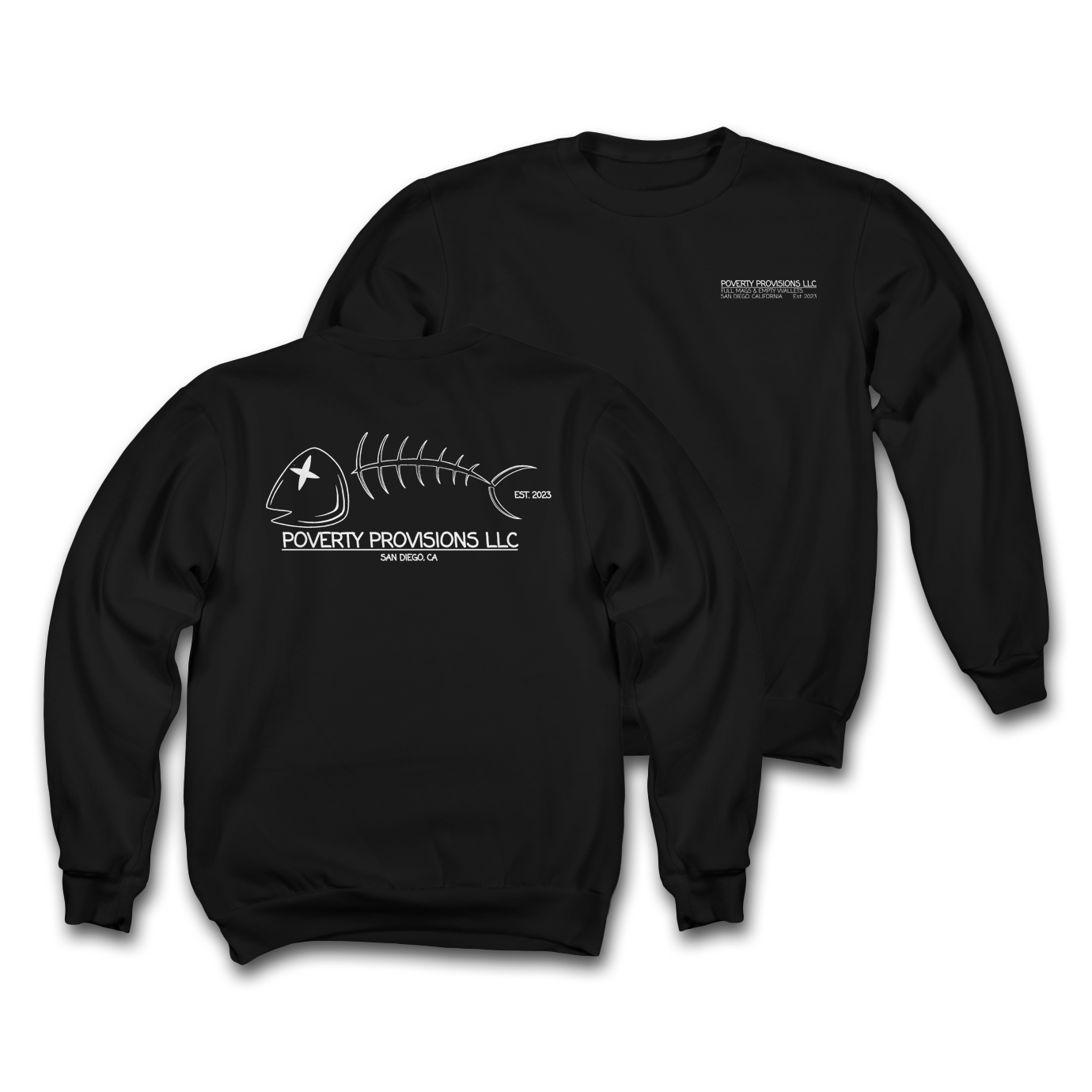 Poverty Provisions Crewneck