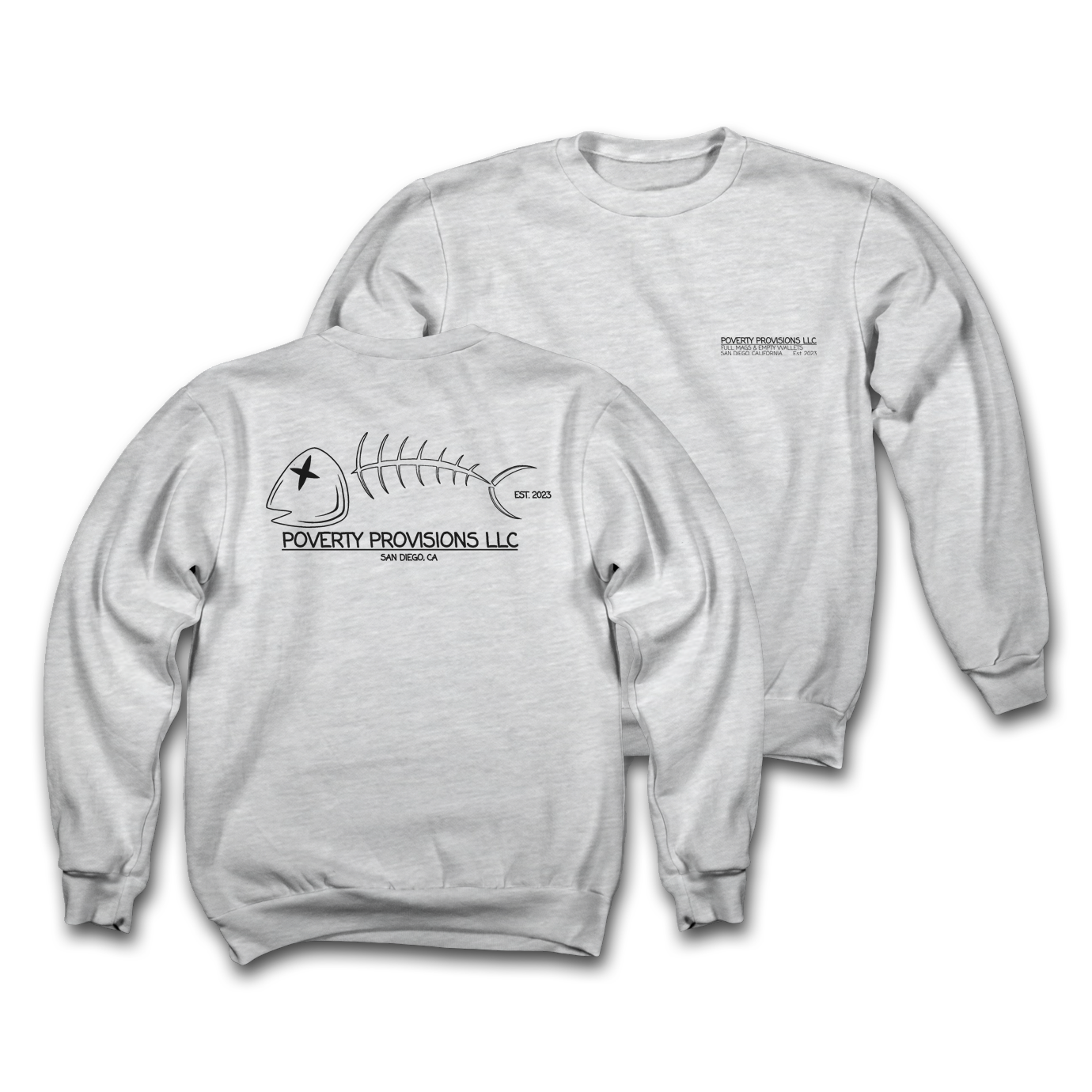 Poverty Provisions Crewneck